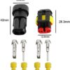Conector automotriz impermeable 2 pines juego macho y hembra - Image 5