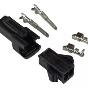 Conector  JST SM 2.54mm 2 pines hembra+macho