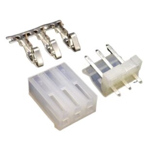 Conector Molex Ch3.96mm 3p rectos macho y hembra
