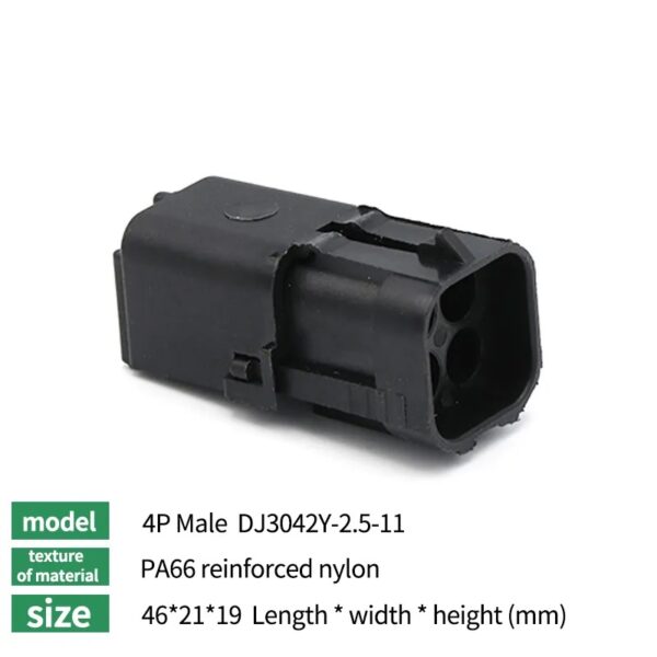 Conector automotriz delphi 4 pines impermeable - Image 2