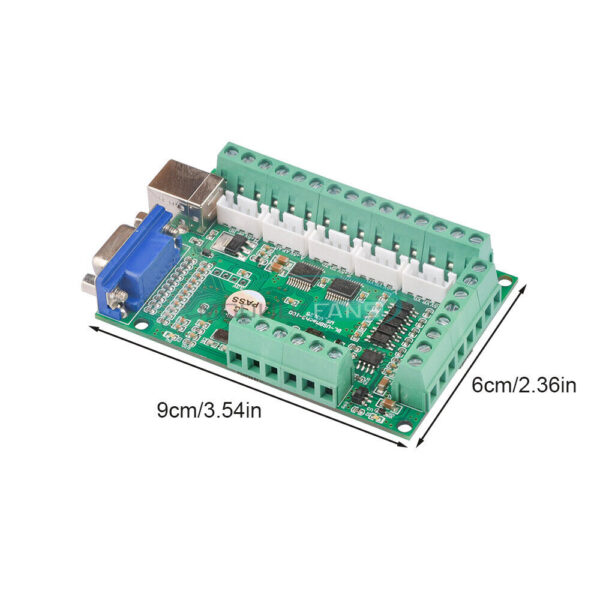 Tarjeta board control interfaz Usb Cnc Mach3 5 Ejes 100k - Image 2