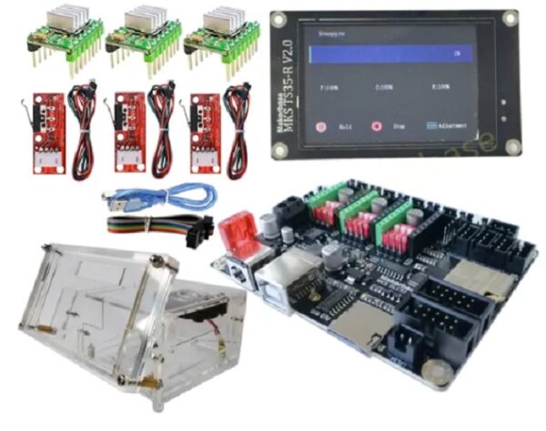 Tarjeta control MKS DLC32+ Pantalla táctil TS35 Cnc Grbl