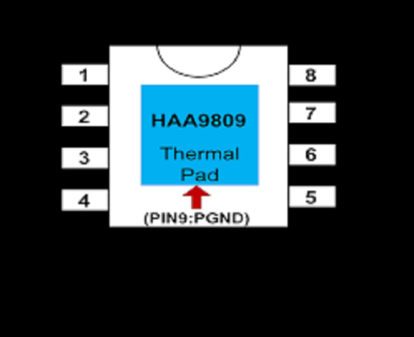 HAA9809 9809 Smd Sop 8 - Image 2