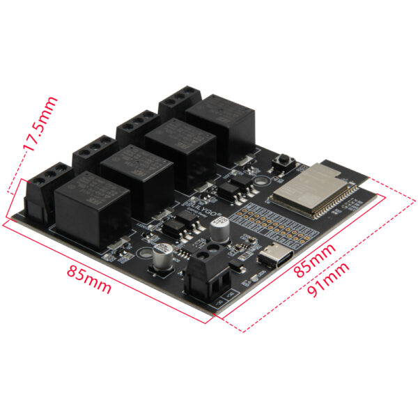 Tarjeta de desarrollo Lilygo®ttgo T-relay Esp32 Wrover 4mb + T-u2t Upload Tool - Image 2
