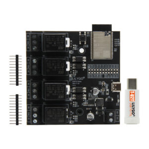 Tarjeta de desarrollo Lilygo®ttgo T-relay Esp32 Wrover 4mb + T-u2t Upload Tool