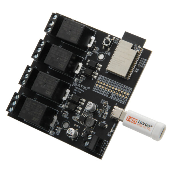 Tarjeta de desarrollo Lilygo®ttgo T-relay Esp32 Wrover 4mb + T-u2t Upload Tool - Image 4