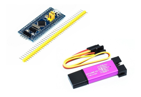 Módulo de placa de desarrollo STM32 Stm32f103c8t6 + ST LINK