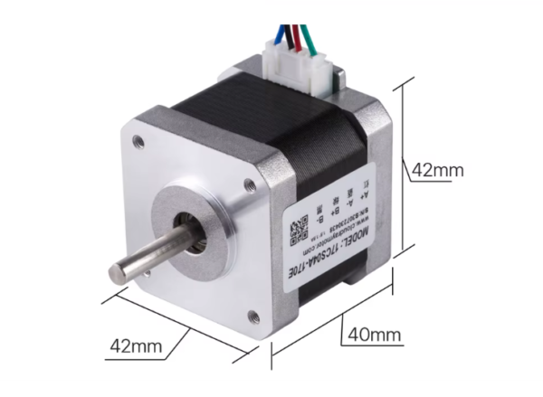 Motor PAP  Nema 17 1.7A 60 Oz.in 17CS04A-170E 0 1.8° - Image 4
