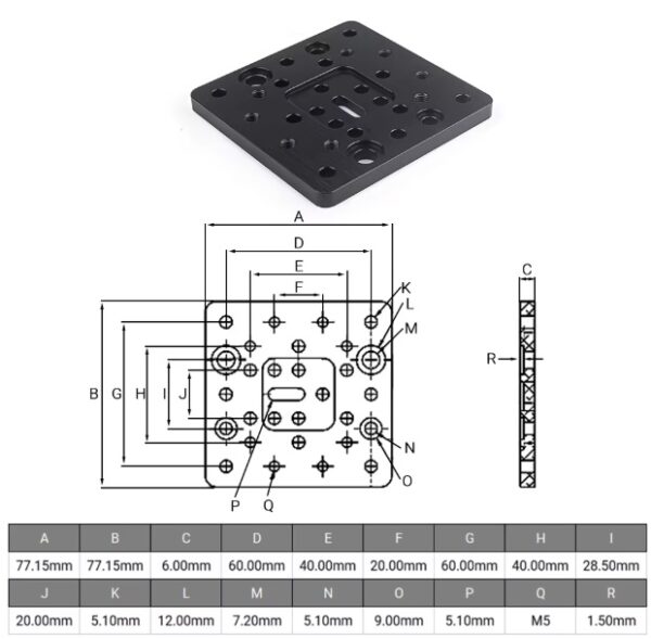Eje Z 250mm Actuador Lineal C Beam Para Cnc - Image 5