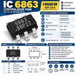 CR6063 Sot23-6