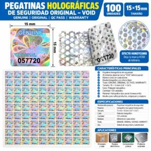 Pegatinas Holográficas de Seguridad